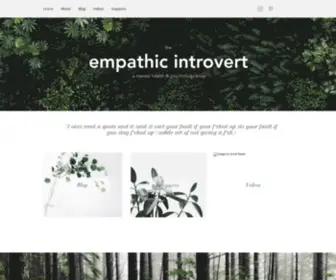 Growth-AND-Gratitude.com(The Empathic Introvert) Screenshot