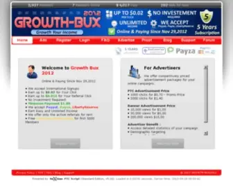 Growth-Bux2012.com(双鸭山装睹工贸有限公司) Screenshot