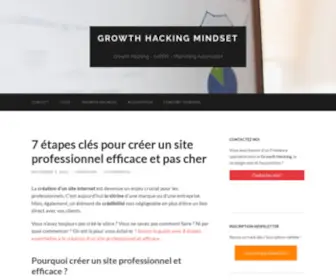 Growth-Mindset.fr(Agence Marketing Automation à Paris) Screenshot