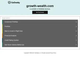 Growth-Wealth.com(Growth Wealth) Screenshot