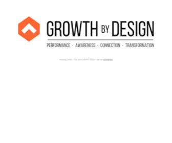 Growthbydesign.com(Growth by Design) Screenshot