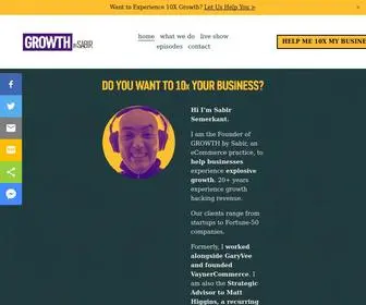 Growthbysabir.com(GROWTH by Sabir) Screenshot