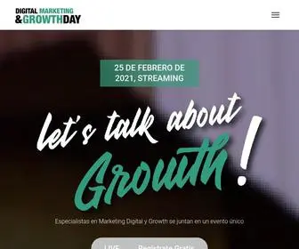 Growthdigitalday.com(Te invito a venir conmigo al evento Online en el que me he apuntado gratuitamente) Screenshot