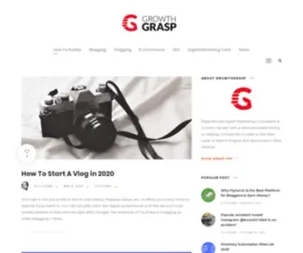 Growthgrasp.com(Start Your Digital Marketing Journey) Screenshot