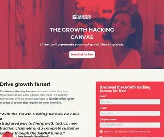 Growthhackingcanvas.io(The Growth Hacking Canvas) Screenshot