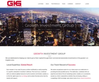Growthinvestmentgroup.com(Commercial Real Estate For Sale) Screenshot