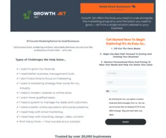 GrowthJet.net(Growth Jet) Screenshot