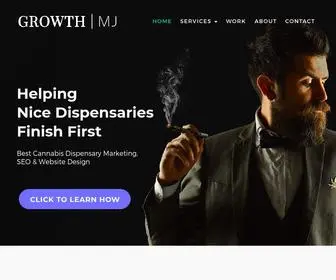 Growthmj.com(Best Cannabis Dispensary Marketing) Screenshot