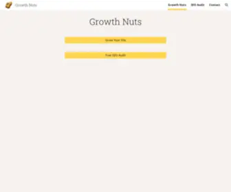 Growthnuts.com(Growth Nuts) Screenshot