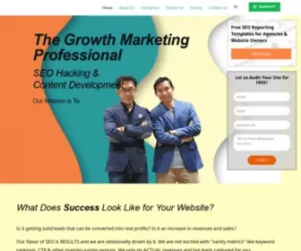 Growth.pro(SEO & Digital Marketing Agency) Screenshot