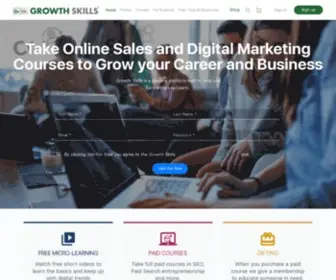 Growthskills.co(Learn Digital Marketing) Screenshot