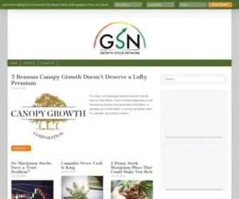 Growthstocknetwork.com(Growth Stock Network) Screenshot