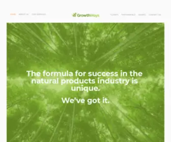 Growthways.com(GrowthWays Partners) Screenshot