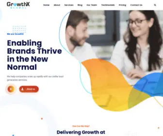GrowthxGlobal.com(Amplify Your Digital Growth) Screenshot