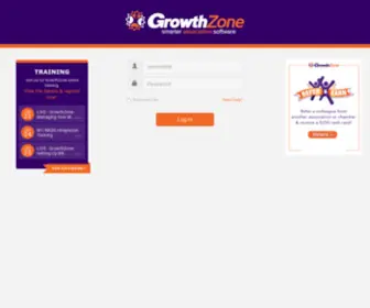 GrowthZoneapp.com(GrowthZone 2023) Screenshot