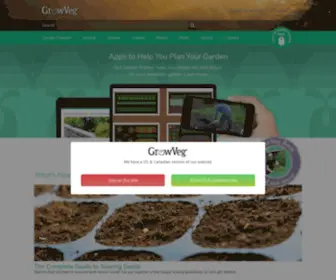 GrowVeg.co.uk(Vegetable Garden Planner) Screenshot