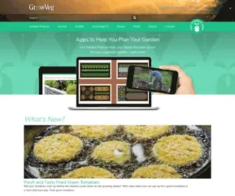 GrowVeg.com(Vegetable Garden Planner) Screenshot