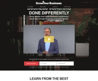 Growyourbusiness.com.au(Grow Your Business Ideas and inspiration for aspirational business owners) Screenshot