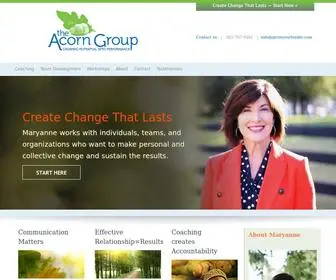 Growyourleader.com(The Acorn Group) Screenshot