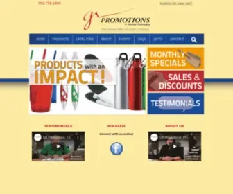 GRpromotions.com(The Service After The Sale Company) Screenshot