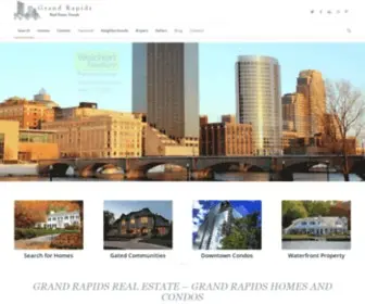 Grrealestateinfo.com(Grand Rapids Real Estate) Screenshot
