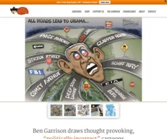 GRRRgraphics.com(Official Ben Garrison Cartoons) Screenshot