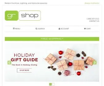 GRshop.com(Modern Furniture) Screenshot