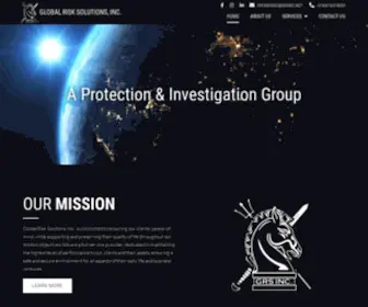 Grsinc.net(Global Risk Solutions) Screenshot