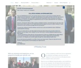 GRslegal.com(Gill, Revack, Samaan & Muller, LLP) Screenshot