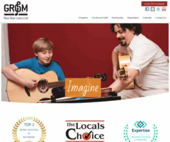 GRSM.net(Greater Richmond School Of Music) Screenshot