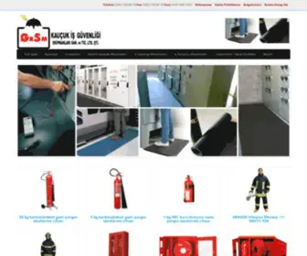 GRSmkaucuk.com(Grsm Kauçuk İş Güvenliği Ekipmanları) Screenshot