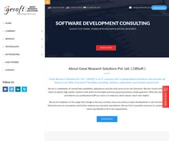 Grsoftsolution.com(GRSoft Solutions) Screenshot