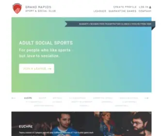 GRSSC.com(Sport and Social Club) Screenshot
