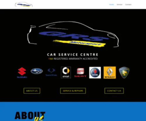 GRsservicecentre.co.za(GRS Motorsport) Screenshot