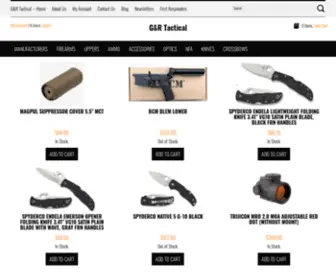 Grtactical.com(G&R Tactical) Screenshot