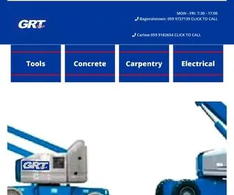 GRthire.com(GRT HIRE) Screenshot