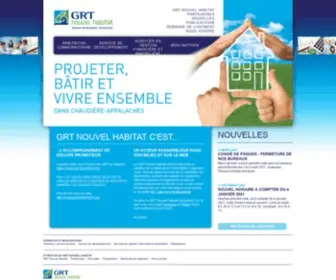 GRtnouvelhabitat.com(GRT nouvel habitat) Screenshot