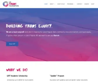 GRtransfoundation.org(Grand Rapids Trans Foundation) Screenshot