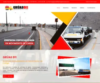 Gruas911Emergenciavial.com(Emergencia Vial) Screenshot