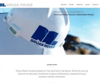 Gruasmover.com.mx(GRUAS MOVER) Screenshot