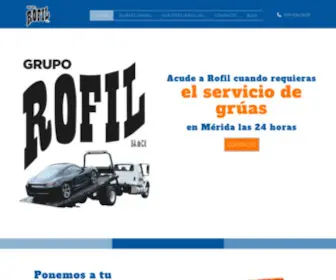 Gruasrofil.com.mx(Grúas) Screenshot