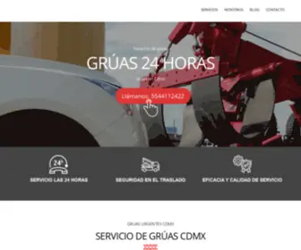 Gruasurgentes24Horasavnr.com.mx(Grúas) Screenshot