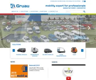 Gruau.com(Véhicule utilitaire) Screenshot