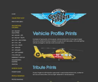 Grubby-Fingers-Aircraft-Illustration.com(Grubby Fingers Aircraft Illustration) Screenshot