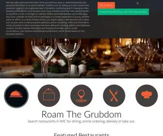 Grubdom.com(See What's Cooking In Your Area) Screenshot