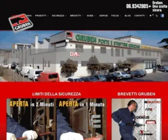Gruben.com(Inferriate e grate di sicurezza a Roma) Screenshot