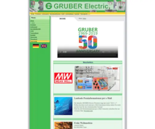 Gruber-Electric.com(GRUBER Electric Ges.m.b.H) Screenshot