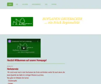 Gruebacker.ch(Gruebacker-Hof Wangen bei Olten) Screenshot