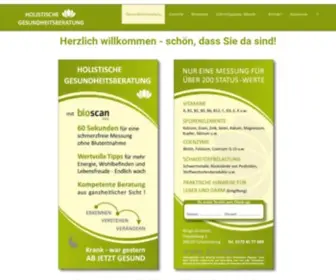 Gruebner.com(Gesundheitsberatung) Screenshot