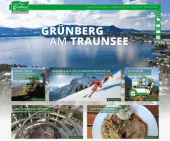 Gruenberg.info(Grünberg am Traunsee) Screenshot